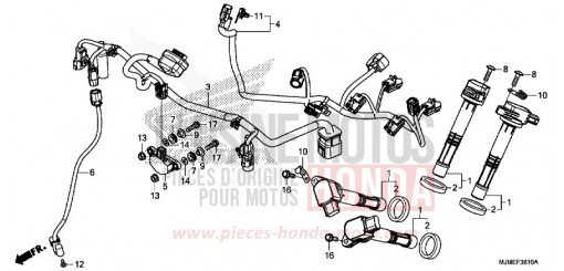 SUB HARNESS VFR800XH de 2017